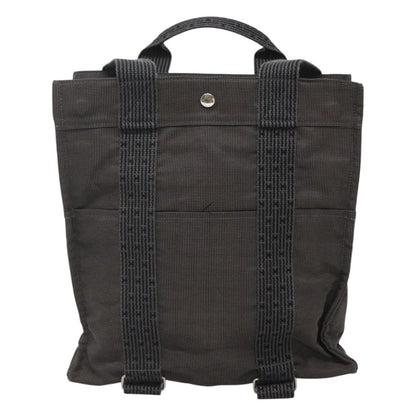 Hermès Gray Canvas Herline