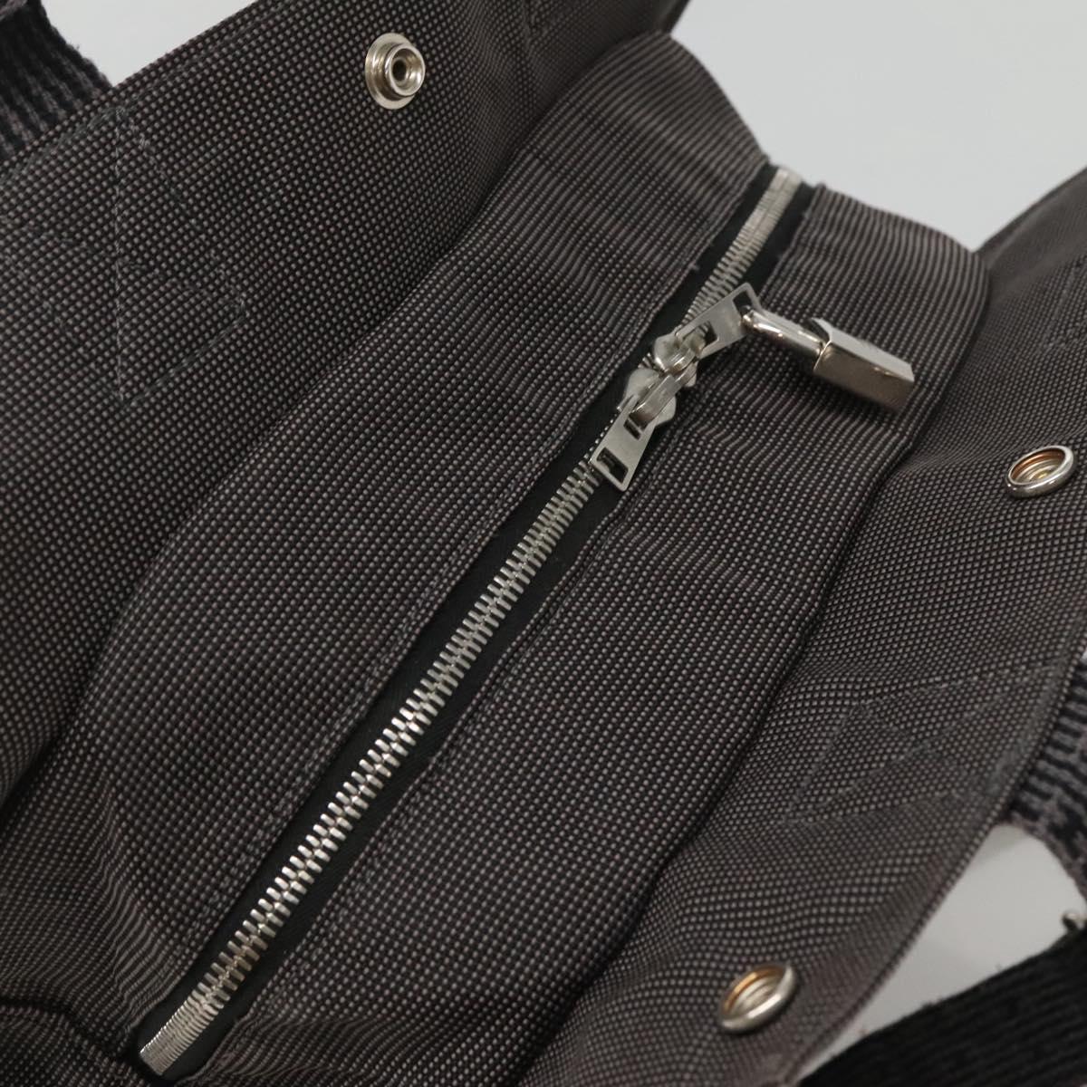 Hermès Gray Canvas Herline