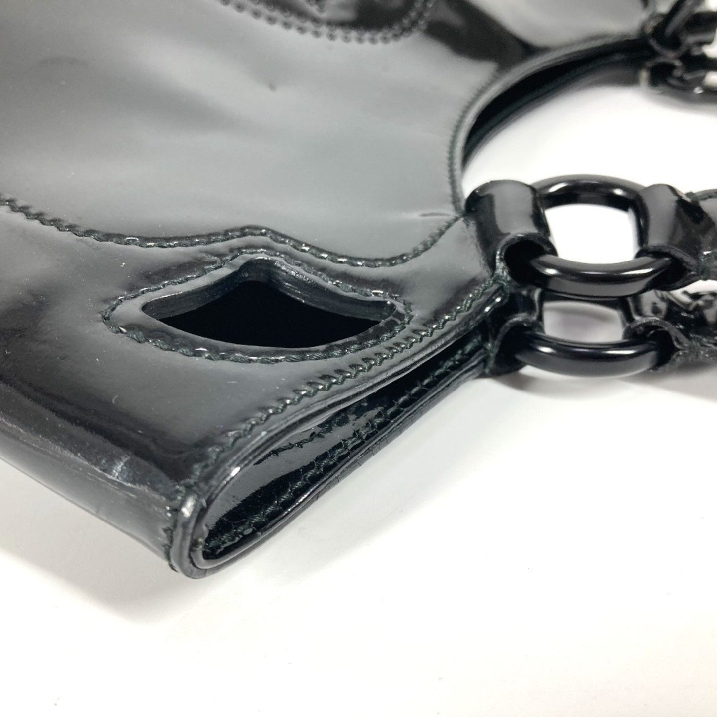 Cartier Black Patent Leather Marcello