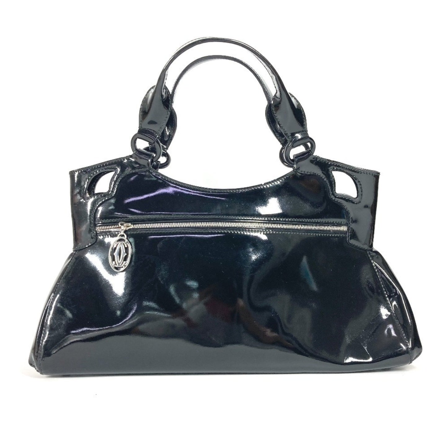 Cartier Black Patent Leather Marcello