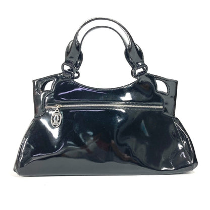 Cartier Black Patent Leather Marcello