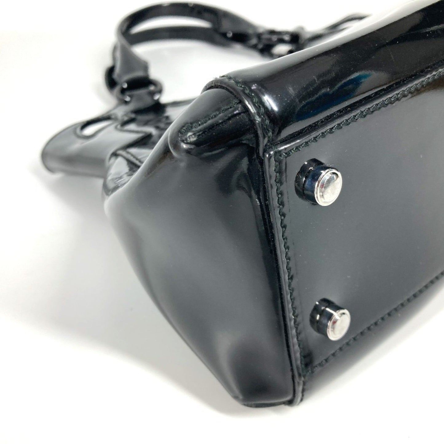 Cartier Black Patent Leather Marcello