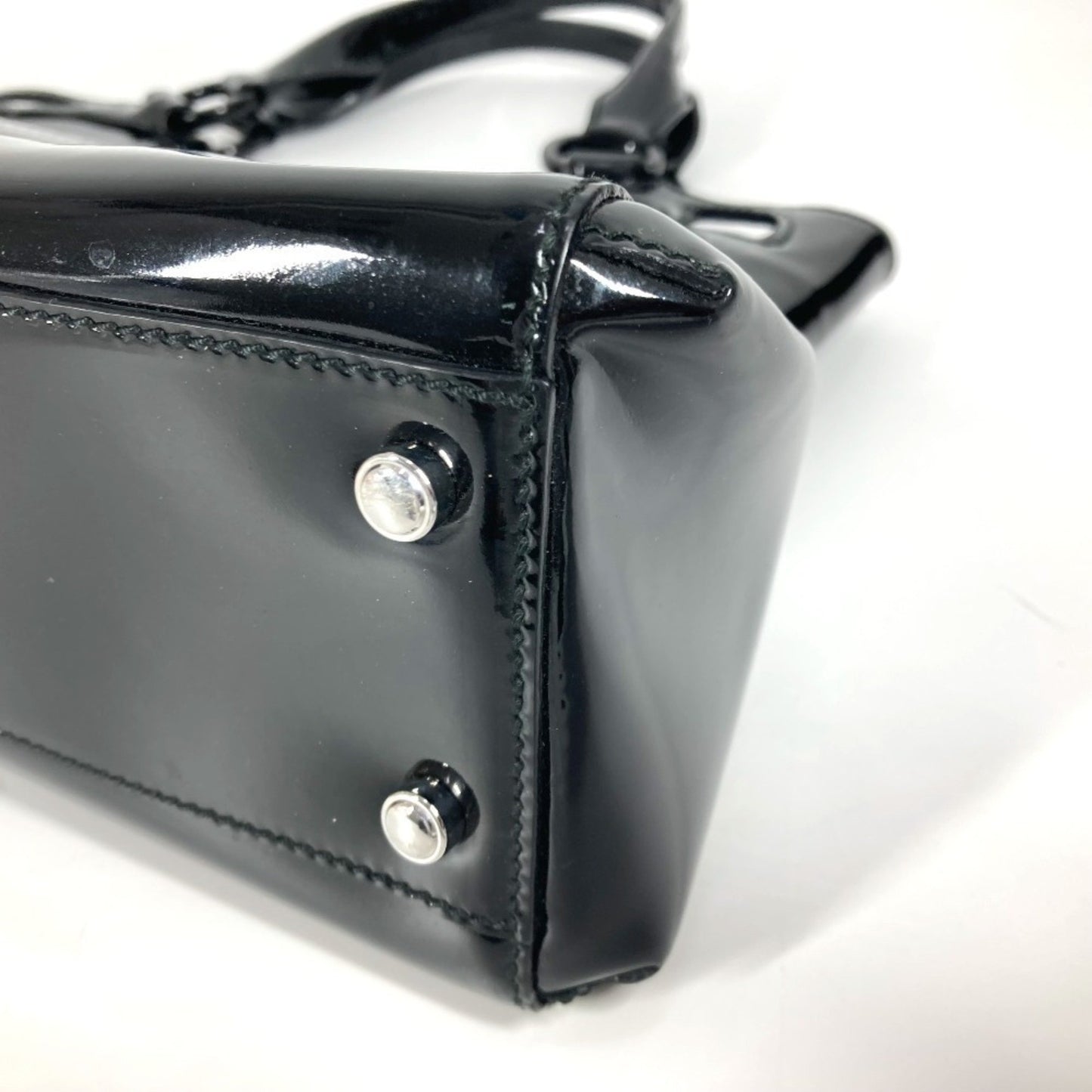 Cartier Black Patent Leather Marcello