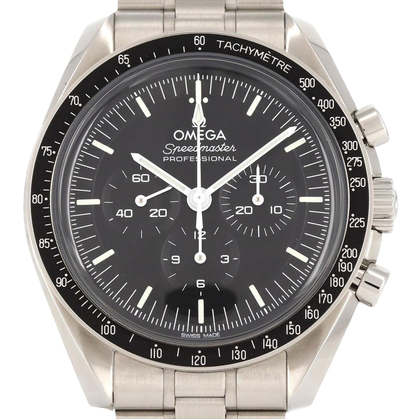 Omega Black Steel Speedmaster