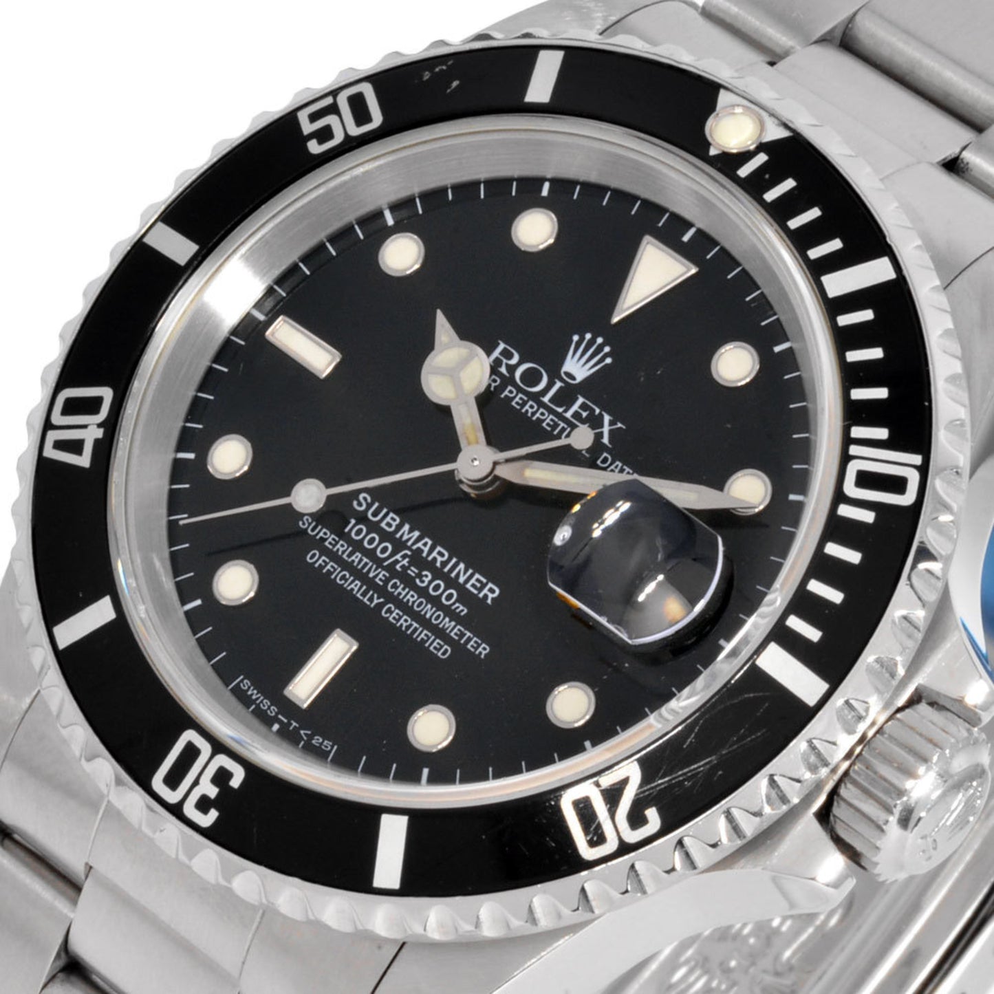 Rolex Black Steel Submariner