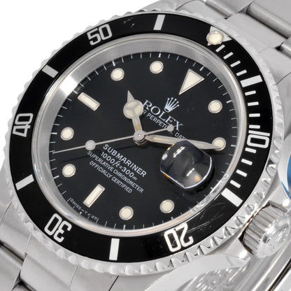 Rolex Black Steel Submariner