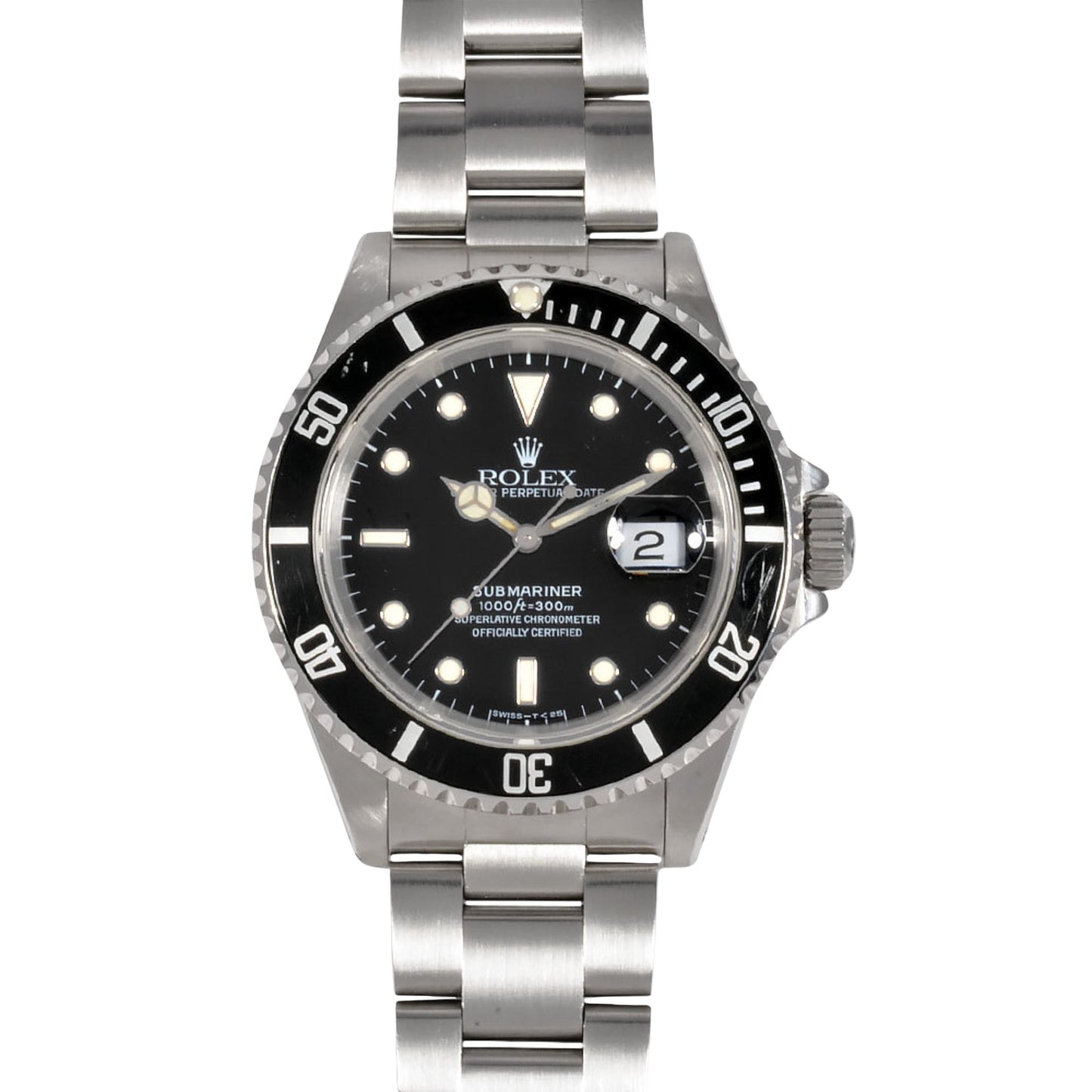 Rolex Black Steel Submariner