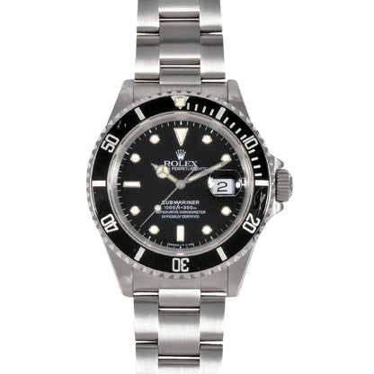 Rolex Black Steel Submariner