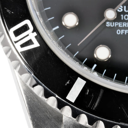 Rolex Black Steel Submariner