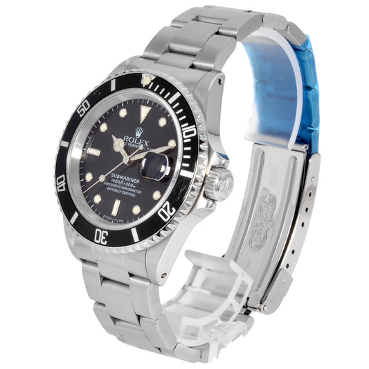Rolex Black Steel Submariner