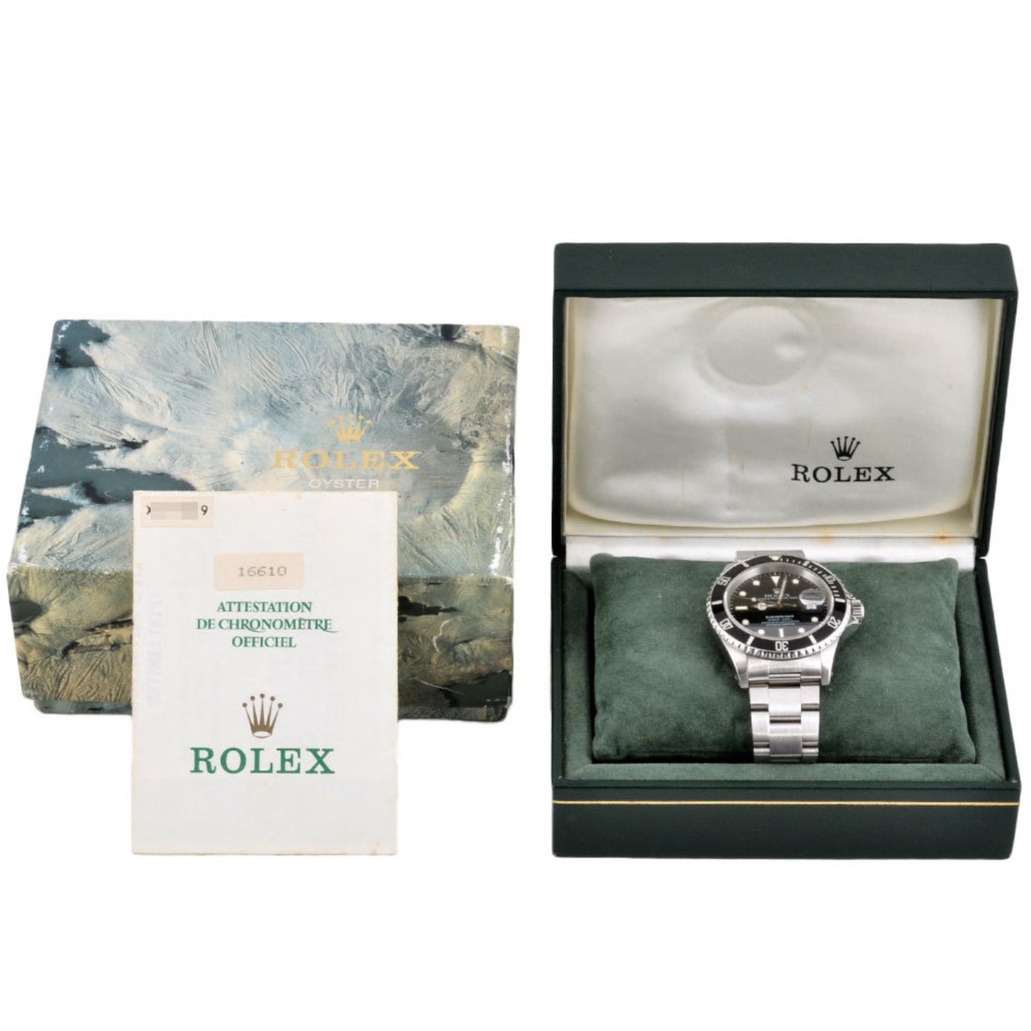 Rolex Black Steel Submariner