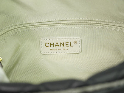 Chanel Black Leather Camera