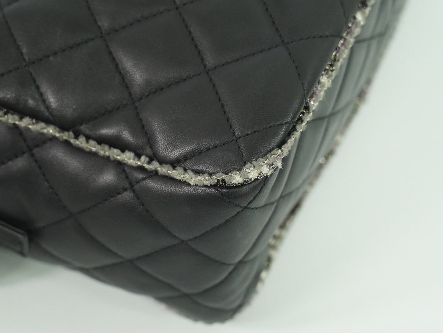 Chanel Black Leather Camera