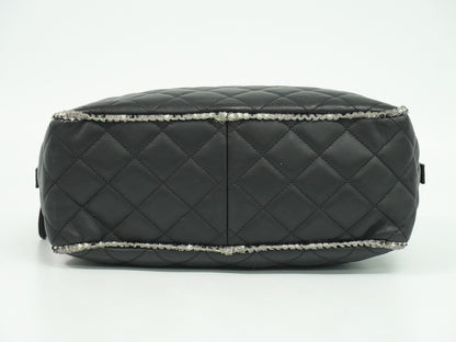 Chanel Black Leather Camera