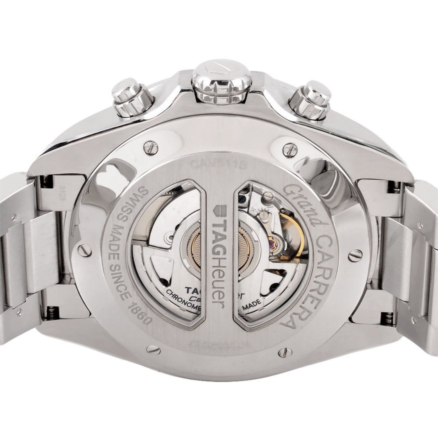 Tag Heuer White Steel Carrera