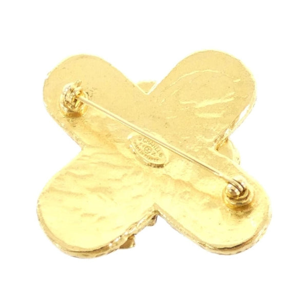 Chanel Gold Gold Plated Coco Mark