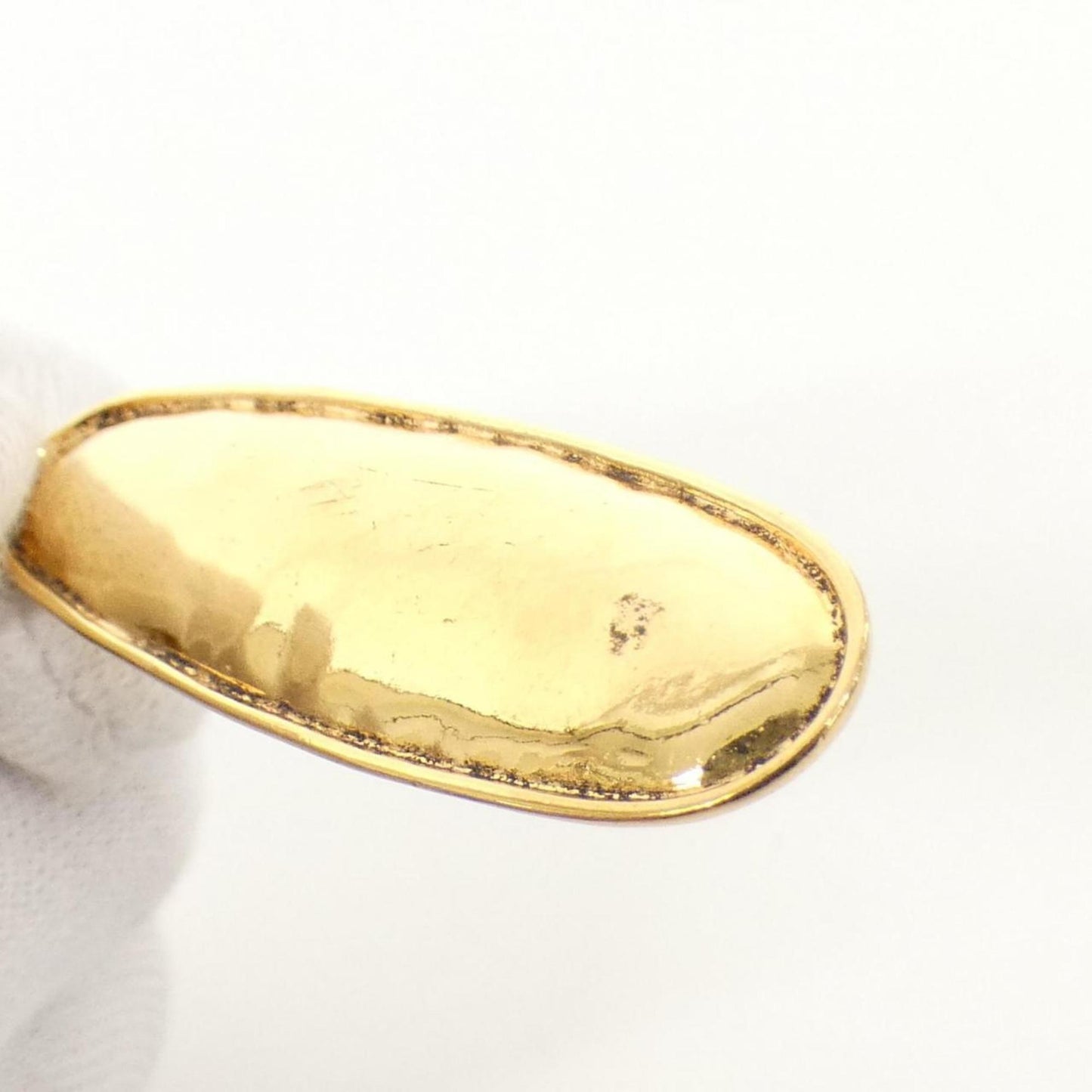 Chanel Gold Gold Plated Coco Mark