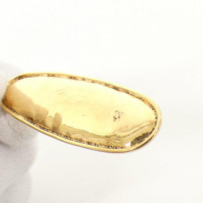 Chanel Gold Gold Plated Coco Mark