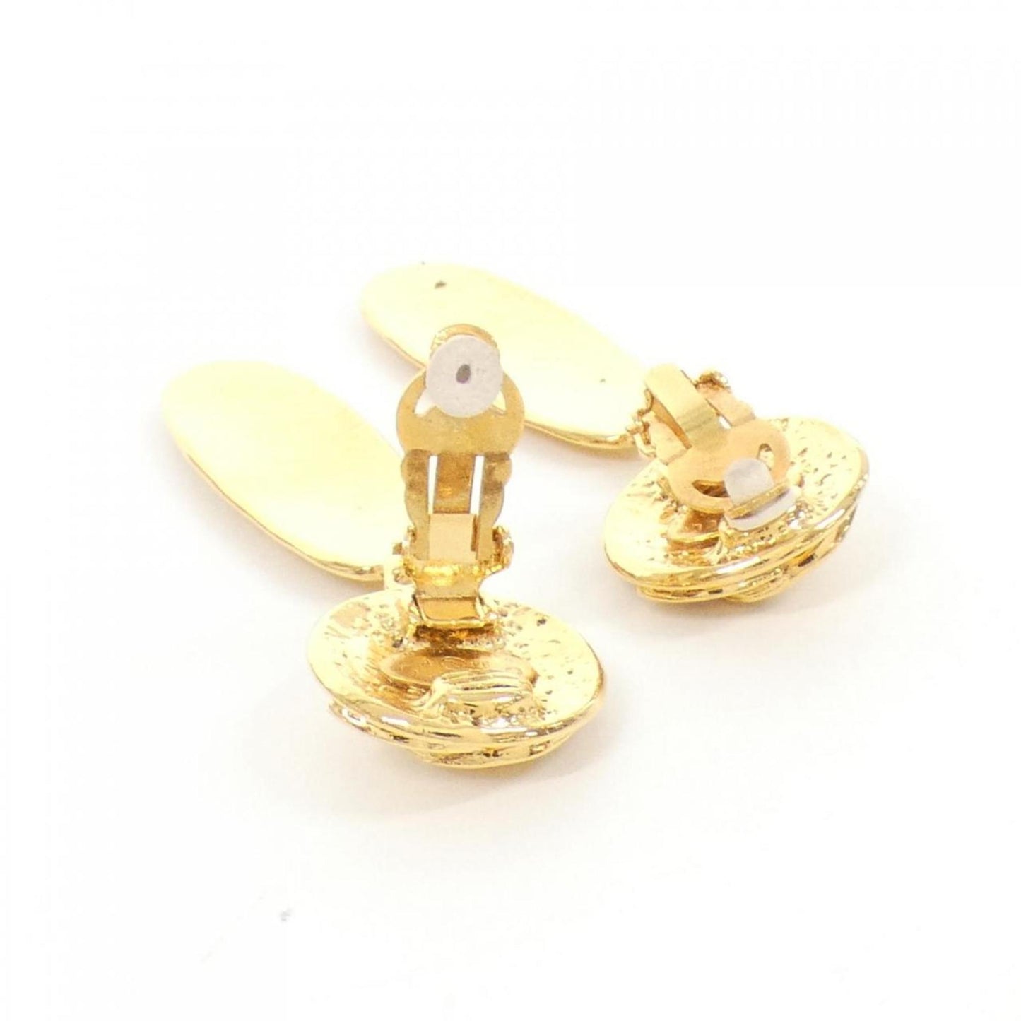 Chanel Gold Gold Plated Coco Mark