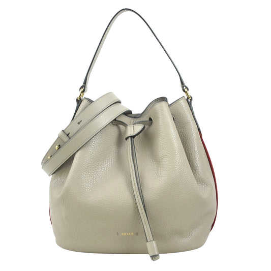 Bally Gray Leather Blyss