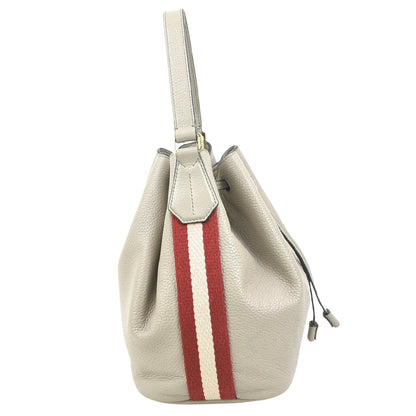 Bally Gray Leather Blyss
