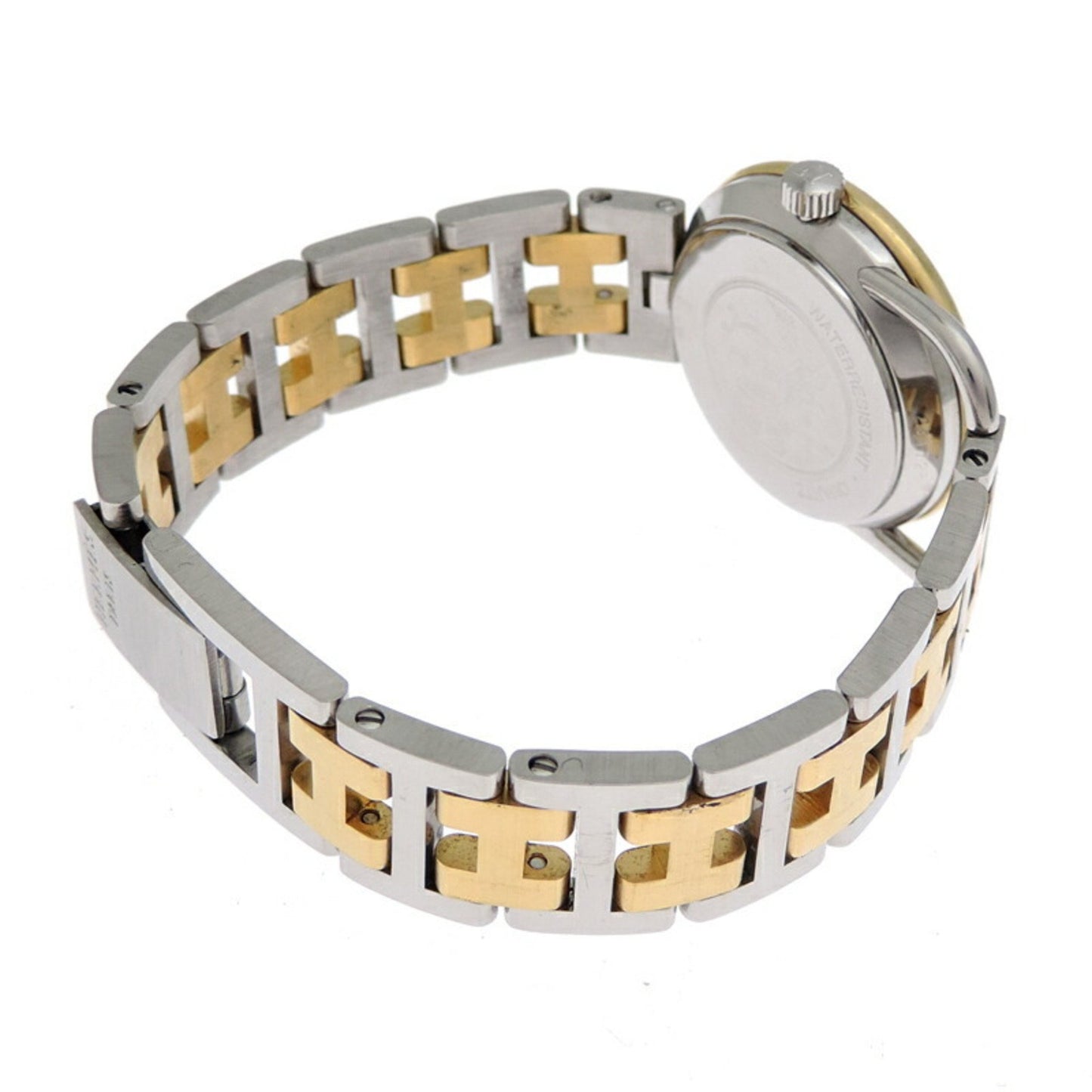 Hermès White Steel Arceau