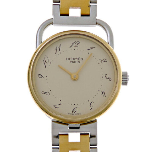 Hermès White Steel Arceau