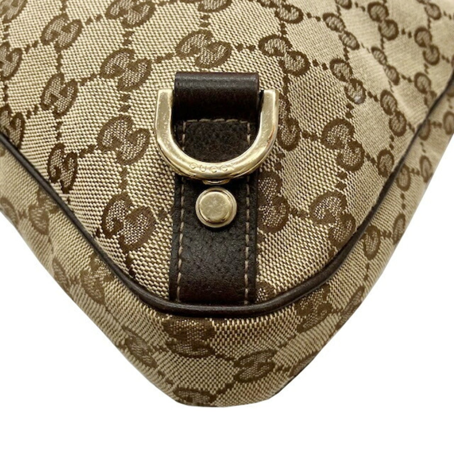 Gucci Brown Canvas Abbey