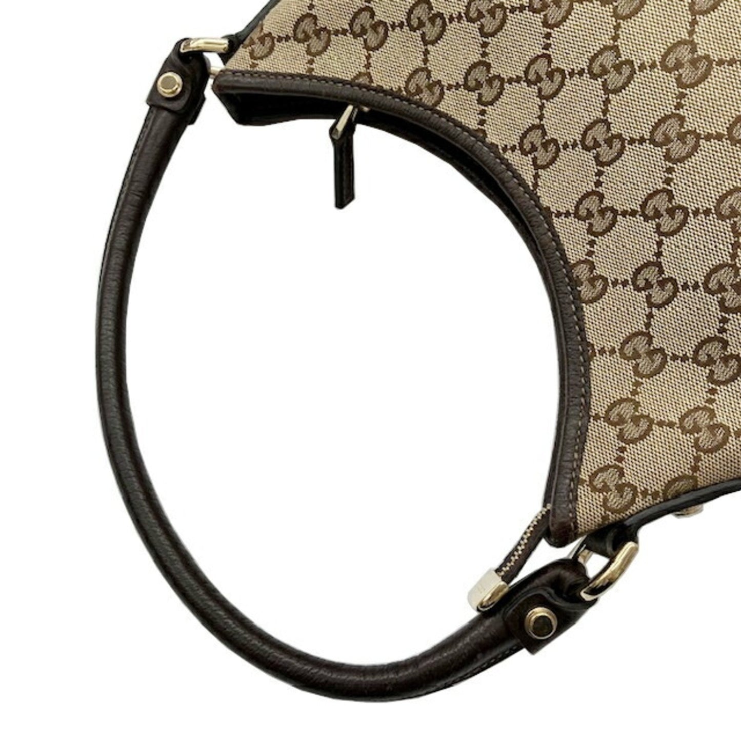 Gucci Brown Canvas Abbey