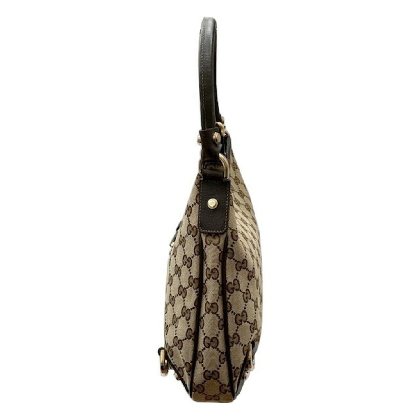 Gucci Brown Canvas Abbey
