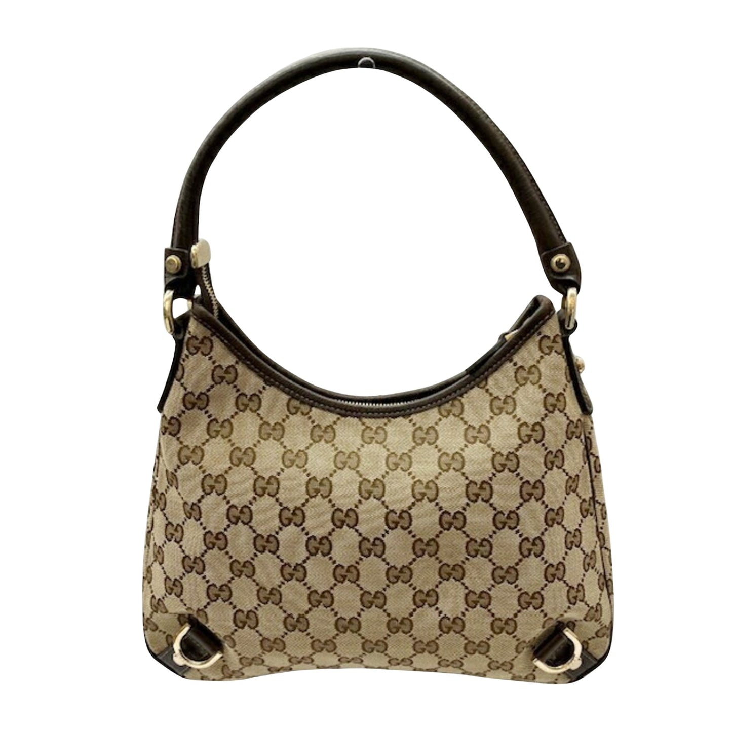 Gucci Brown Canvas Abbey