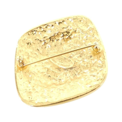 Chanel Gold Gold Plated Coco Mark