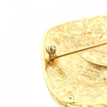 Chanel Gold Gold Plated Coco Mark
