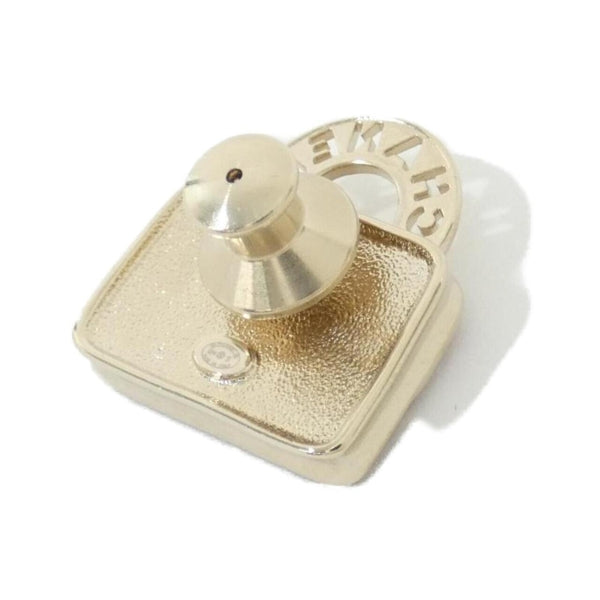 Chanel Gold Gold Plated Coco Mark