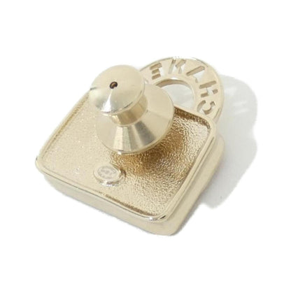 Chanel Gold Gold Plated Coco Mark