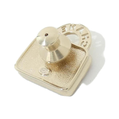 Chanel Gold Gold Plated Coco Mark