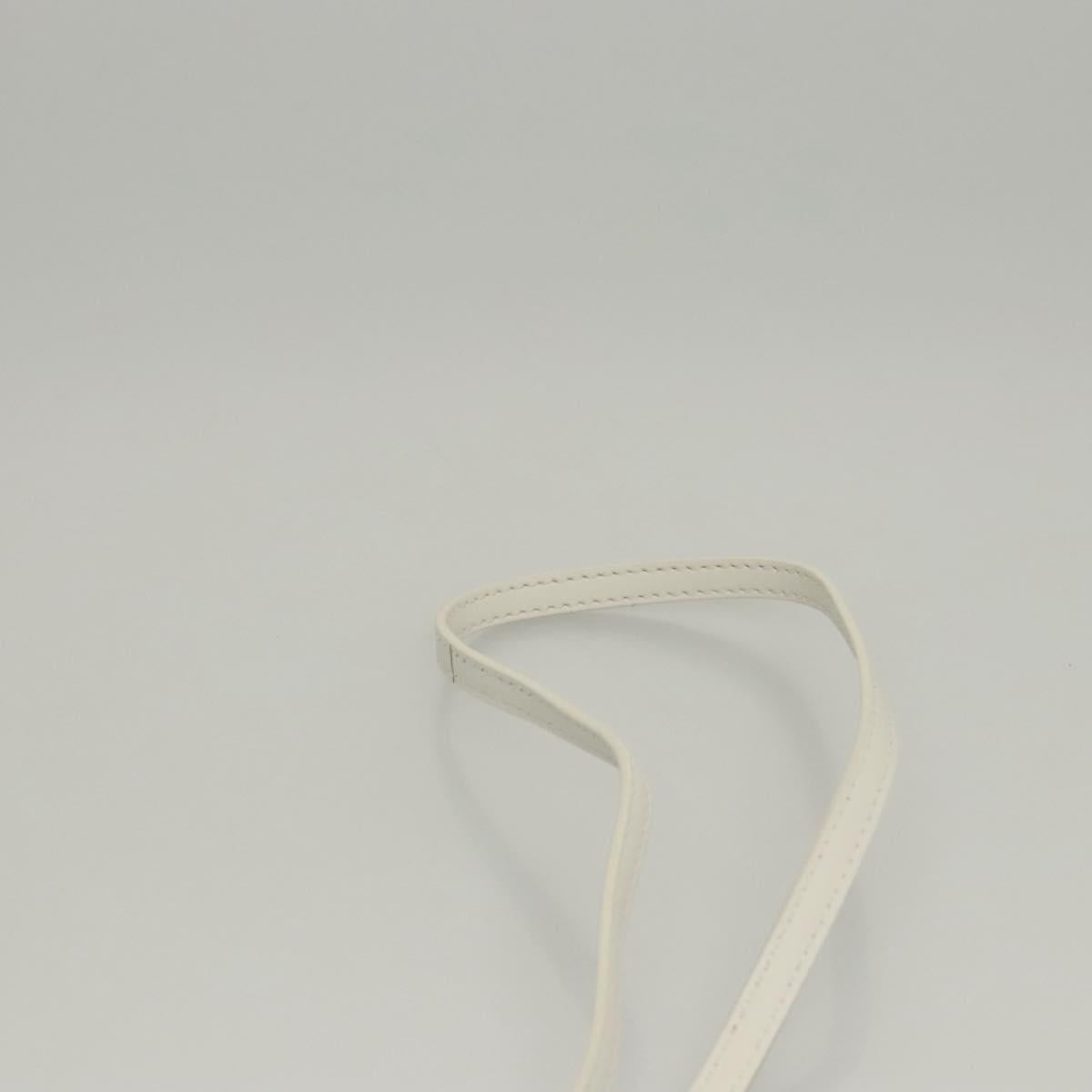 Fendi White Leather Shoulder