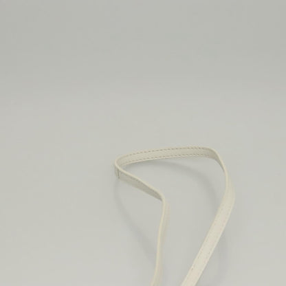 Fendi White Leather Shoulder
