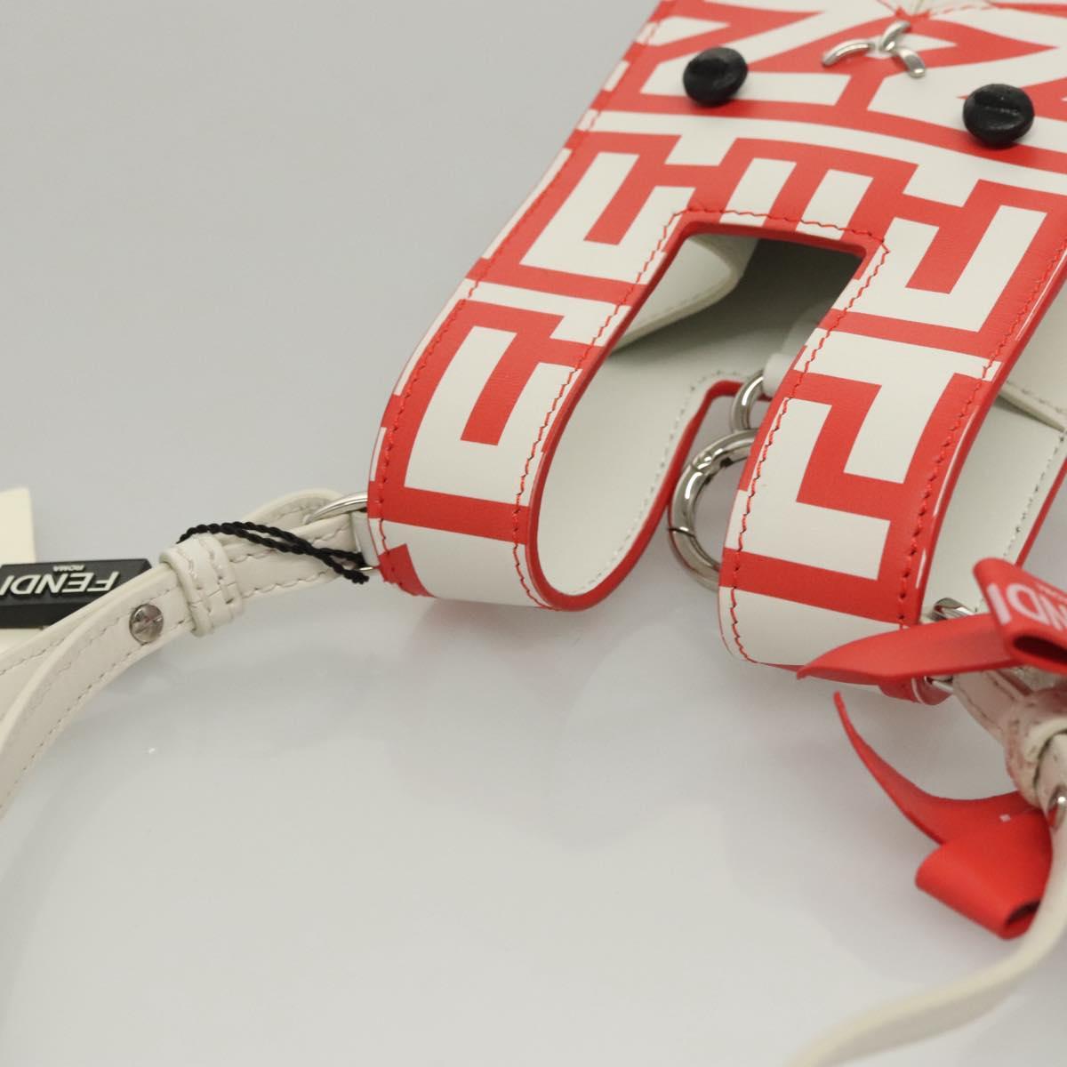 Fendi White Leather Shoulder