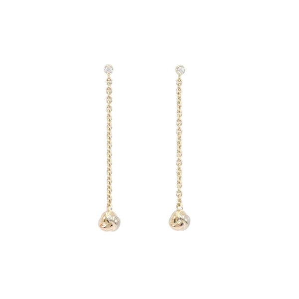 Chanel Gold Gold Plated Coco Mark