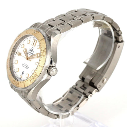 Omega White Steel Seamaster 300