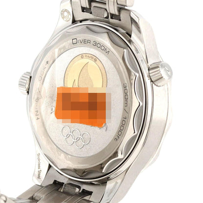 Omega White Steel Seamaster 300