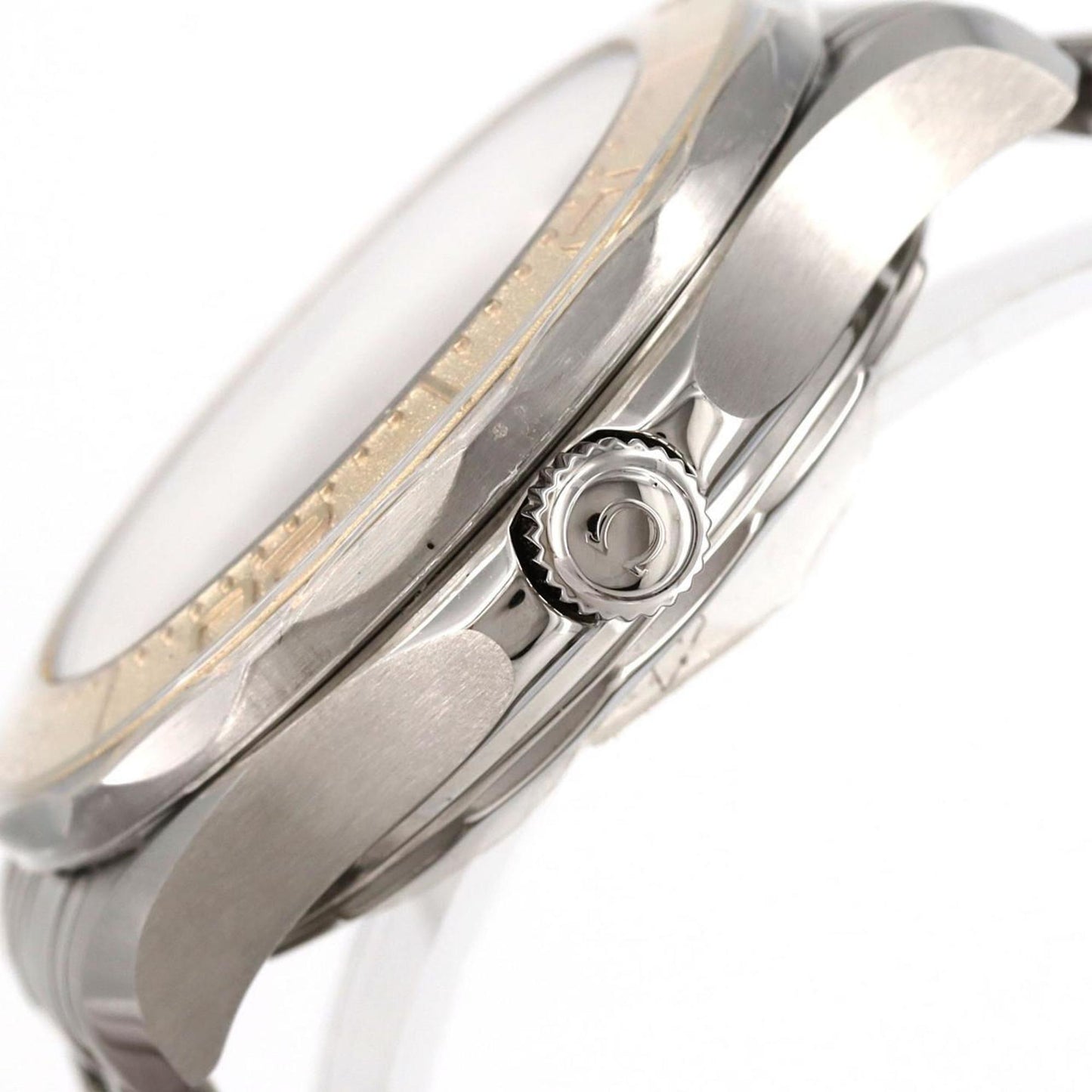 Omega White Steel Seamaster 300