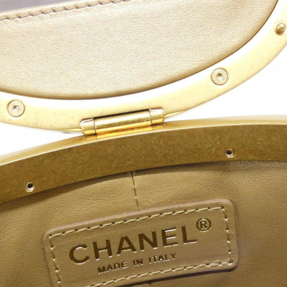 Chanel Black Leather Vanity