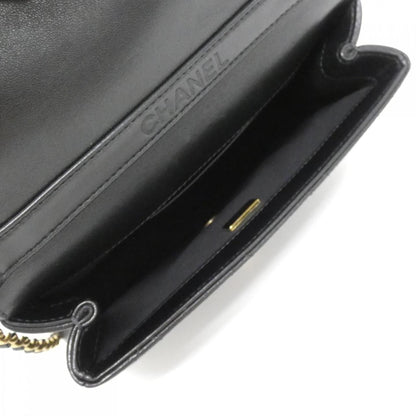 Chanel Black Leather Coco Handle