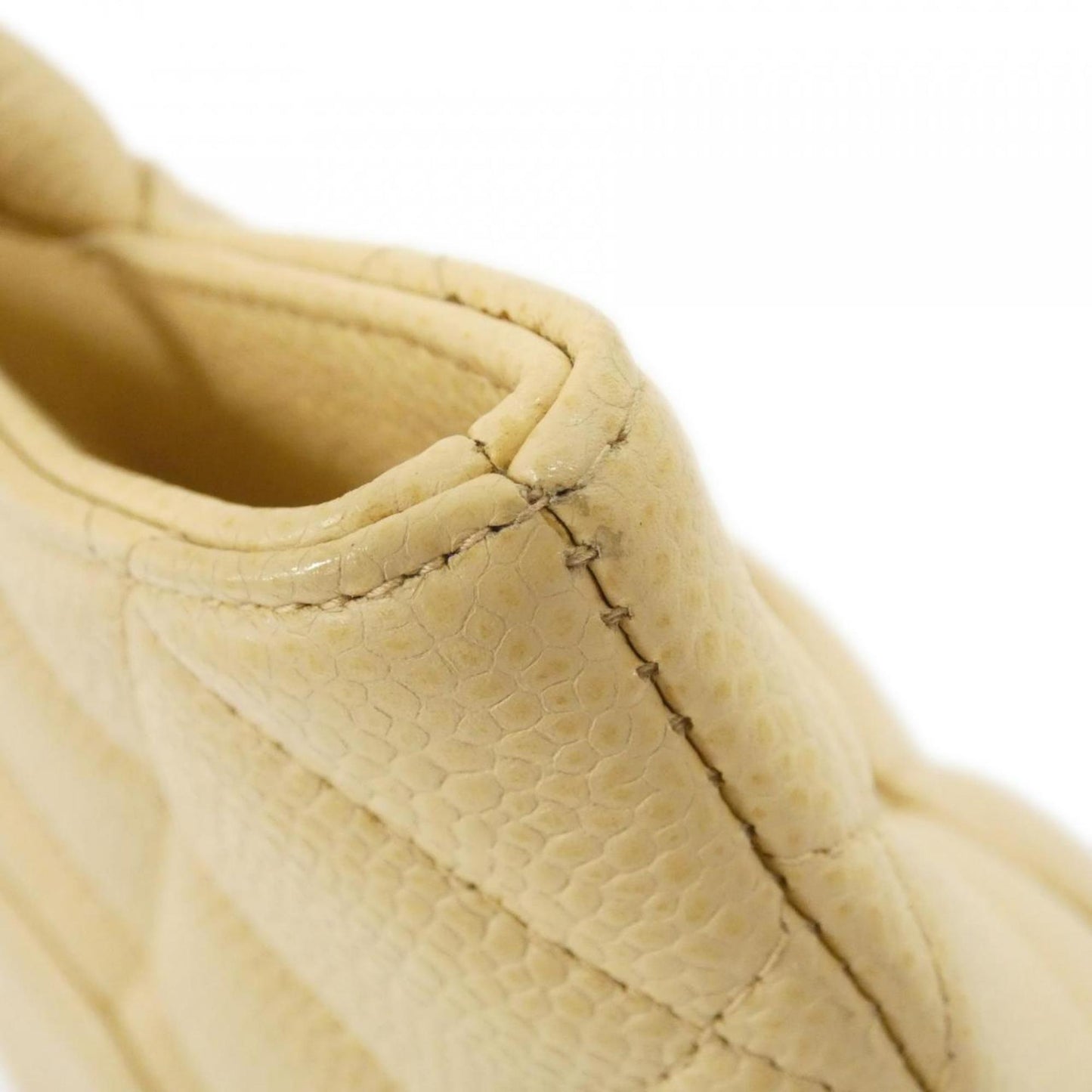 Chanel Brown Leather Medaillon