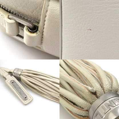 Saint Laurent White Leather Camera
