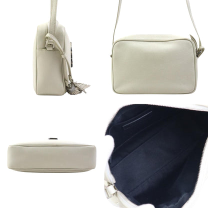 Saint Laurent White Leather Camera