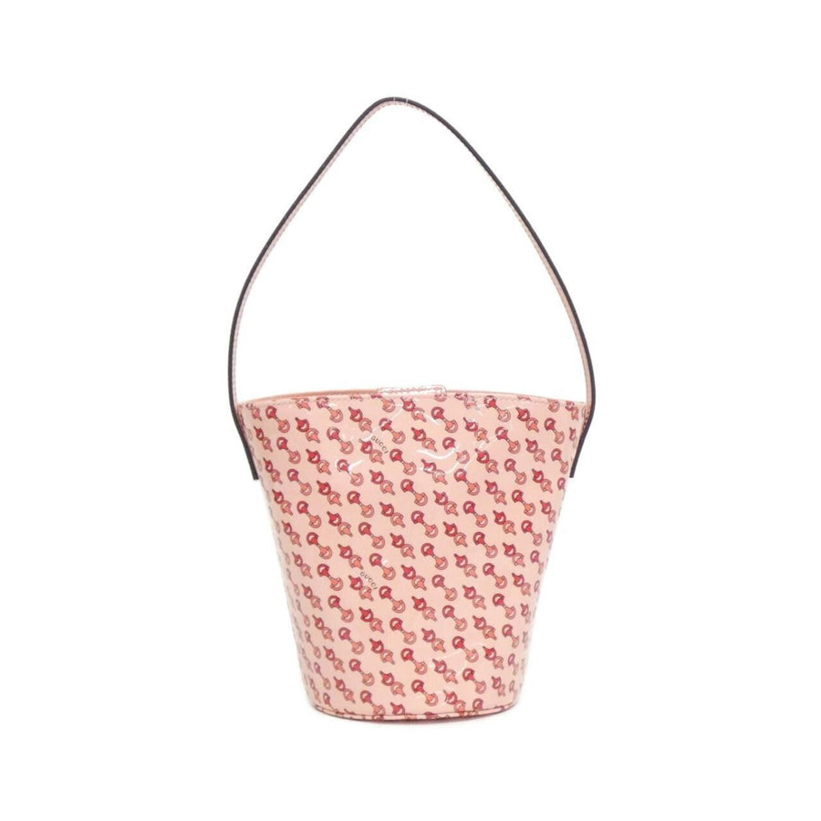 Gucci Pink Patent Leather Sac Sceau