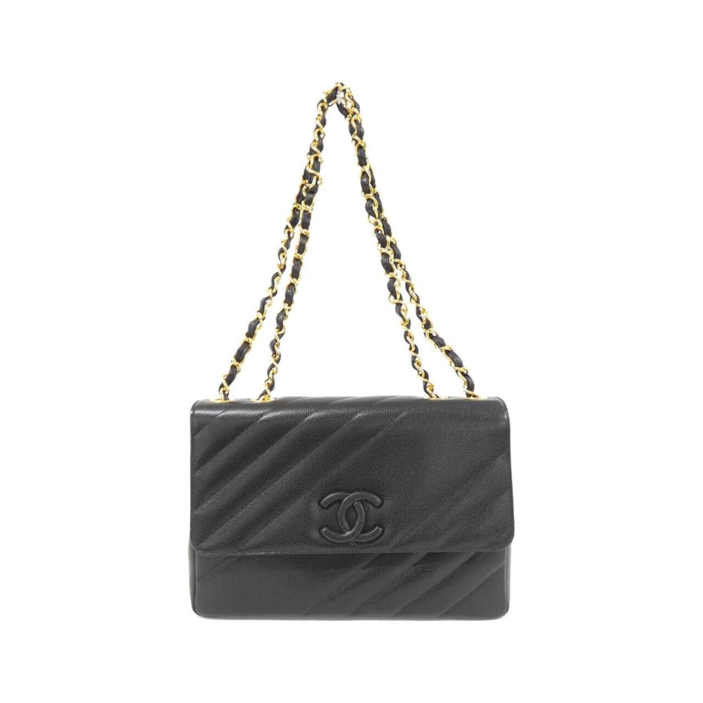 Chanel Black Leather Flap Bag